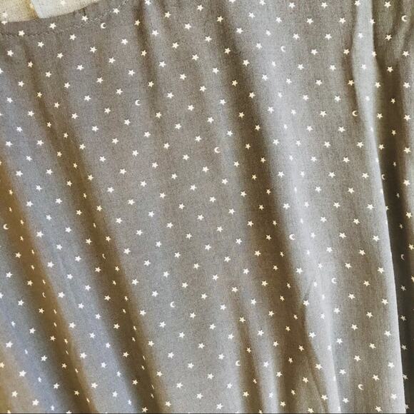 SOFT JOIE Moon & Star Print Smocked Waist Dress - Picture 4 of 4